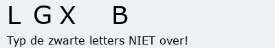 Bevestigingscode