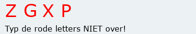 Bevestigingscode