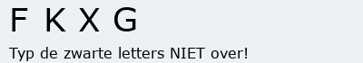 Bevestigingscode