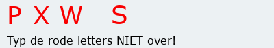 Bevestigingscode