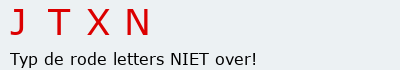 Bevestigingscode