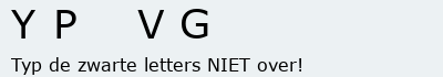 Bevestigingscode
