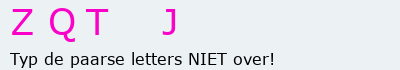 Bevestigingscode