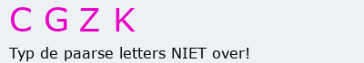 Bevestigingscode