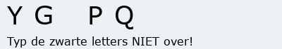 Bevestigingscode