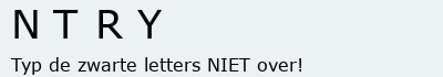 Bevestigingscode