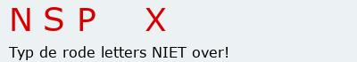 Bevestigingscode