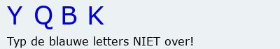 Bevestigingscode