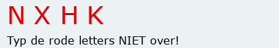 Bevestigingscode