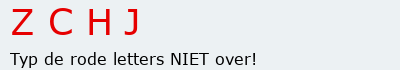 Bevestigingscode