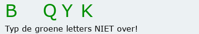 Bevestigingscode