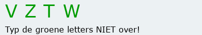 Bevestigingscode