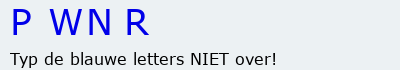 Bevestigingscode