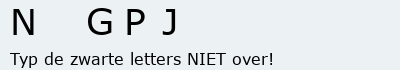 Bevestigingscode