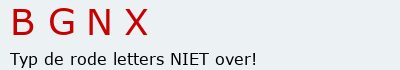 Bevestigingscode