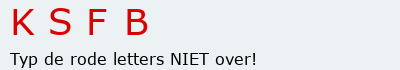 Bevestigingscode