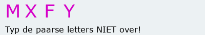 Bevestigingscode