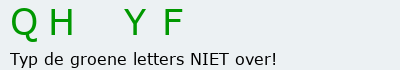 Bevestigingscode