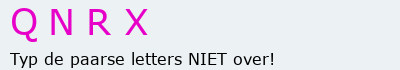 Bevestigingscode