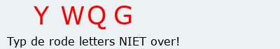 Bevestigingscode