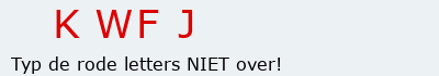 Bevestigingscode