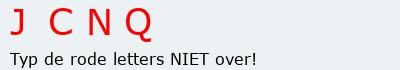 Bevestigingscode