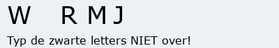 Bevestigingscode