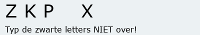 Bevestigingscode