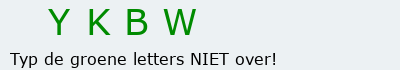 Bevestigingscode