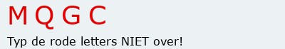 Bevestigingscode