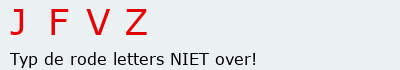 Bevestigingscode