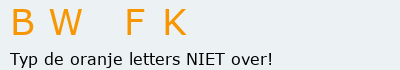 Bevestigingscode