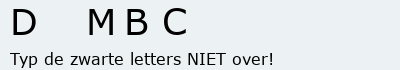 Bevestigingscode