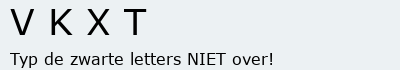 Bevestigingscode