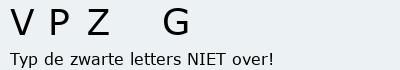 Bevestigingscode