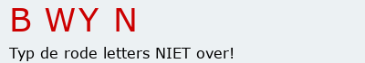 Bevestigingscode