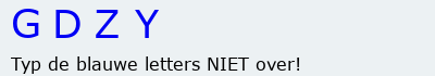 Bevestigingscode