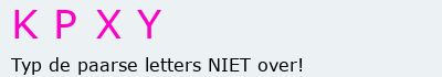 Bevestigingscode