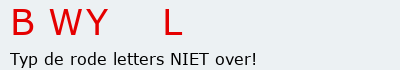 Bevestigingscode