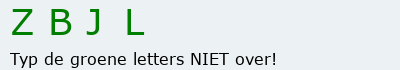 Bevestigingscode