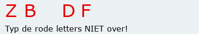 Bevestigingscode