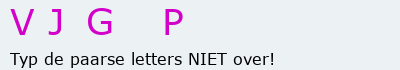 Bevestigingscode