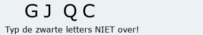Bevestigingscode