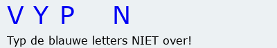 Bevestigingscode