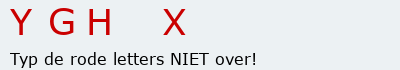 Bevestigingscode