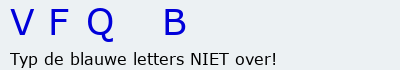 Bevestigingscode