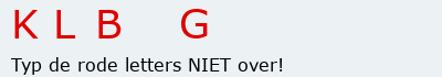 Bevestigingscode