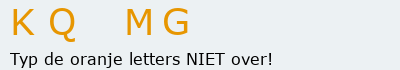 Bevestigingscode