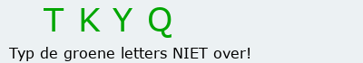 Bevestigingscode
