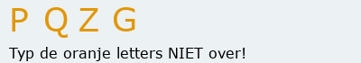 Bevestigingscode